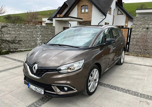 renault grand scenic Renault Grand Scenic cena 69999 przebieg: 127095, rok produkcji 2018 z Modliborzyce